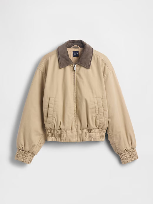 BLOUSON BOMBER OVERSIZE